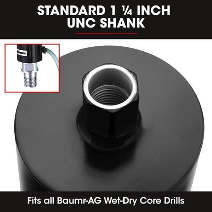 Baumr-AG Diamond Core Drill Bit 152mm Concrete Wet Dry Tile Stone Brick Marble 1-1/4 UNC.