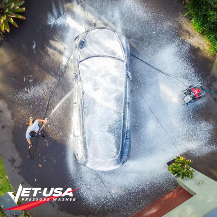 Jet-USA Soap Foam Snow Cannon with 1L Bottle, Works with Petrol and some Electric Pressure Washers.