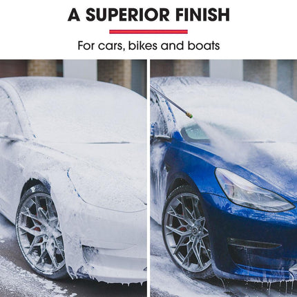 Jet-USA Soap Foam Snow Cannon with 1L Bottle, Works with Petrol and some Electric Pressure Washers.