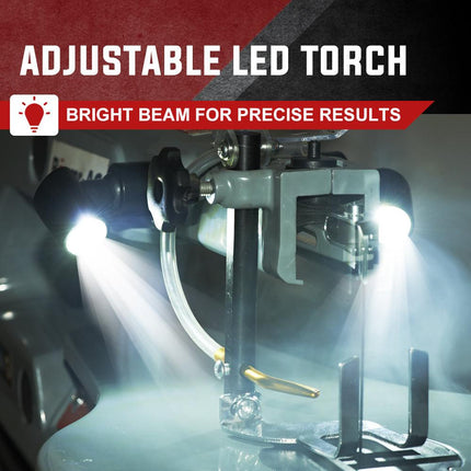 Baumr-AG SS16 16 120W Variable Speed Scroll Saw Tool Electric Dual Lamps.