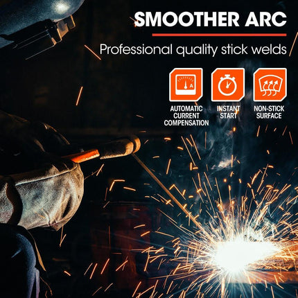 ROSSI Portable Inverter Welder Plasma Cutter, 3in1 Multi-function Cut/MMA/TIG Welding Machine, 15A Plug.