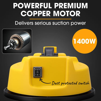 Unimac 20L 1400W Wet and Dry Vacuum Cleaner, with Blower, for Car, Workshop, Carpet.