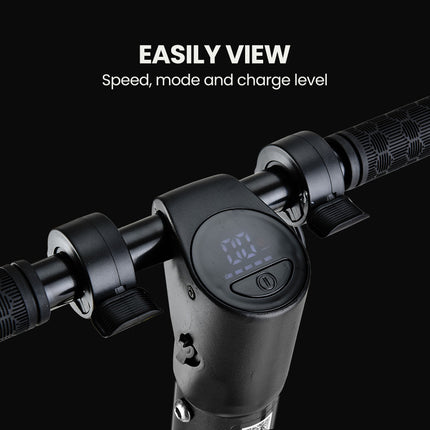 ALPHA Peak 300W 10Ah Electric Scooter, Suspension, for Adults or Teens, Black.