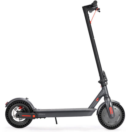 ALPHA Urban 8 Electric Scooter, Suspension, 25km Range, 8.5-Inch Wheels, Brushless Motor, Motorised Commuter eScooter for Adults, Grey.