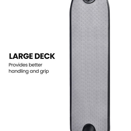ALPHA Urban 8 Electric Scooter, Suspension, 25km Range, 8.5-Inch Wheels, Brushless Motor, Motorised Commuter eScooter for Adults, Grey.