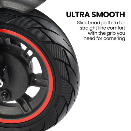 ALPHA Urban 10 Electric Scooter, 35km/h, Suspension, 35km Range, 10-Inch Wheels, Brushless Motor, Free APP, Motorised Commuter eScooter for Adults, Grey.
