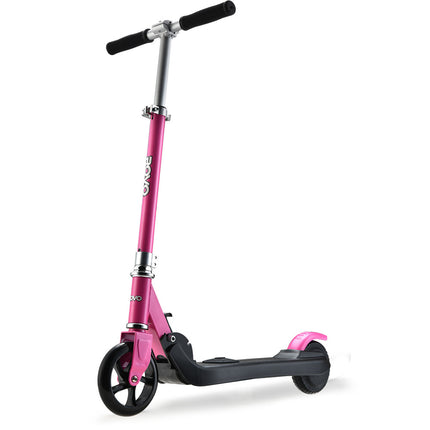 ROVO KIDS Electric Scooter Lithium Ride-On Foldable E-Scooter 125W Rechargeable, Pink.