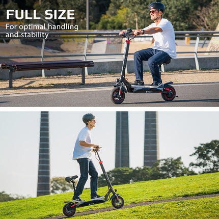 VALK Fusion 5 Electric Scooter, 500W, AU Compliant, 48V 13Ah Lithium, 50km Range, 40km/h, Quad Shocks, 10 inch Tyres.