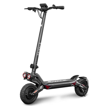 VALK Fusion 5 Electric Scooter, 500W, AU Compliant, 48V 13Ah Lithium, 50km Range, 40km/h, Quad Shocks, 10 inch Tyres.