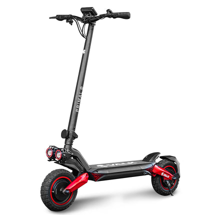 VALK Fusion 5 Electric Scooter, 500W, AU Compliant, 48V 13Ah Lithium, 50km Range, 40km/h, Quad Shocks, 10 inch Tyres.