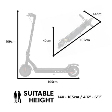 ROVO KIDS Electric Scooter Lithium Ride-On Foldable E-Scooter 125W Rechargeable, Pink.