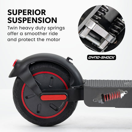 ROVO KIDS Electric Scooter Lithium Ride-On Foldable E-Scooter 125W Rechargeable, Pink.