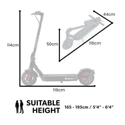 ROVO KIDS Electric Scooter Lithium Ride-On Foldable E-Scooter 125W Rechargeable, Pink.