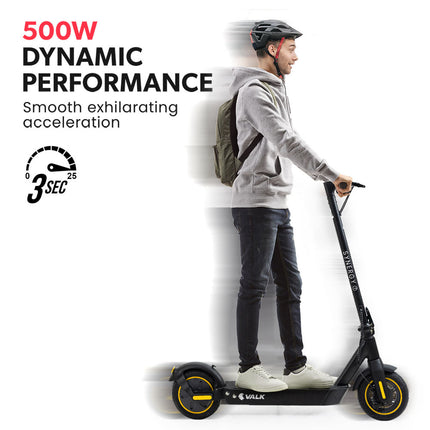 ROVO KIDS Electric Scooter Lithium Ride-On Foldable E-Scooter 125W Rechargeable, Pink.