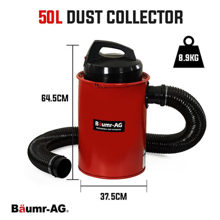Baumr-AG Dust Collector Extractor Woodworking Portable Vacuum Catcher Saw.