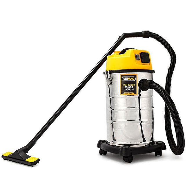UNIMAC 30L Wet and Dry Vacuum Cleaner Blower Bagless 2000W Drywall Vac.