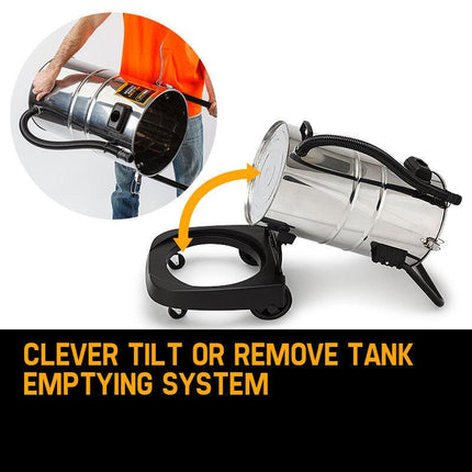 UNIMAC 60L Wet and Dry Vacuum Cleaner Bagless Industrial Grade Drywall Vac.