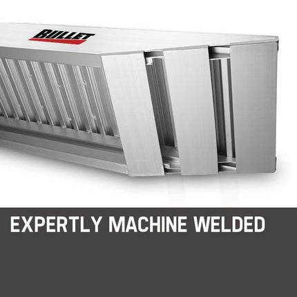 BULLET Pair of 2.5m Aluminium Loading Ramps, 2800kg capacity.