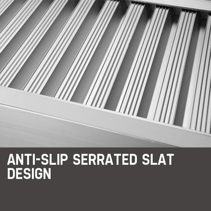 BULLET Pair of 2.5m Aluminium Loading Ramps, 2800kg capacity.