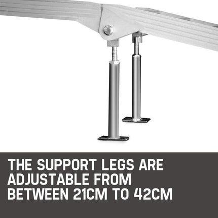 BULLET Pair of 2.3m Aluminium Loading Ramps, 1360kg capacity.