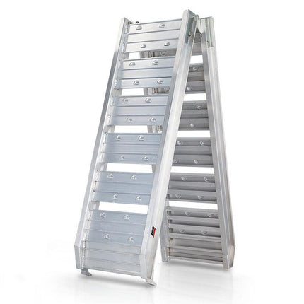 BULLET 1.8m Aluminium Folding Loading Traction Ramp, 200kg capacity.