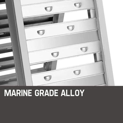 BULLET 1.8m Aluminium Folding Loading Traction Ramp, 200kg capacity.