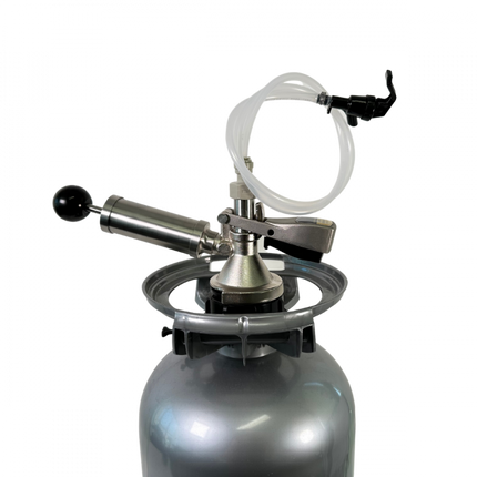 Keg Dispensing System - A Type Coupler + Picnic Tap.