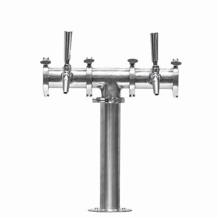 Beer Font Tower - Double Tap Modular Beer Font with Tap.