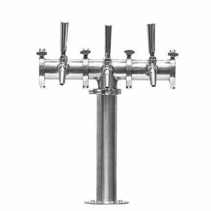 Beer Font Tower - Triple Tap Modular Beer Font with Tap.