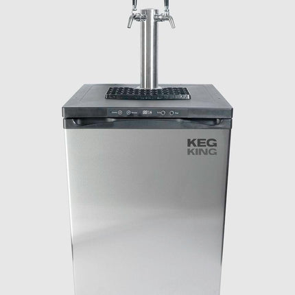 Keg King - Kegmaster Series XL Kegerator - Fastap Double Tap.