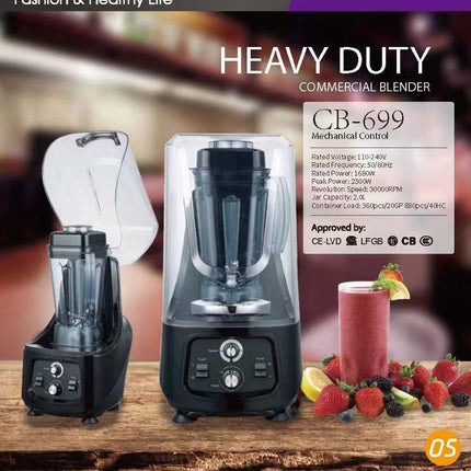 commercial blender.