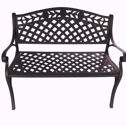 Melissa Aluminium Bench Brz.