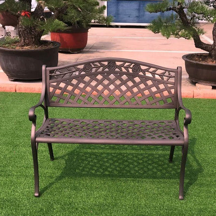 Melissa Aluminium Bench Brz.