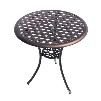MAURITIUS CAST ALUMINIUM 3 PCS SETTING.