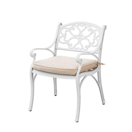Marco Aluminium 5 Pce Setting(CAT-090 white + 2x CAC-042 white).