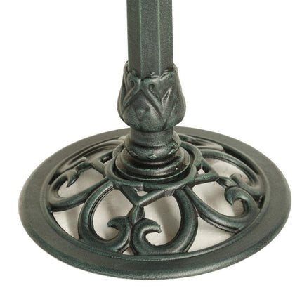 Lotus bird bath Dark Green.