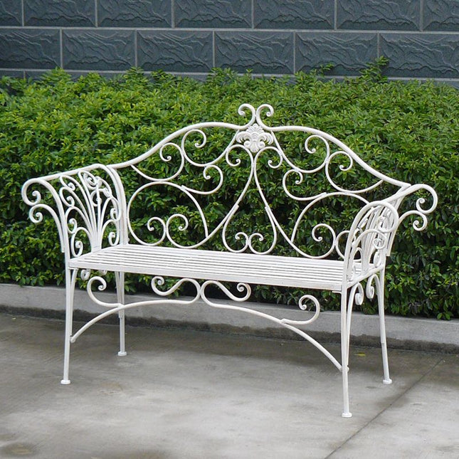 Katerina Bench Ant. White.