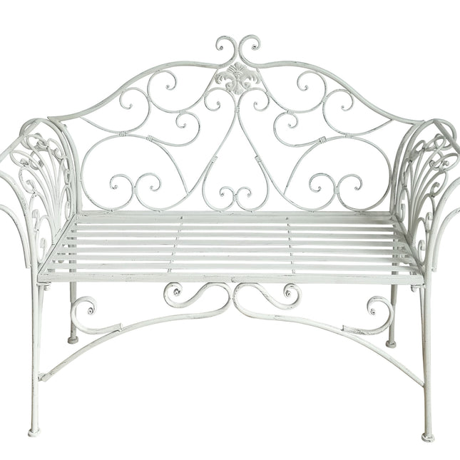 Katerina Bench Ant. White.