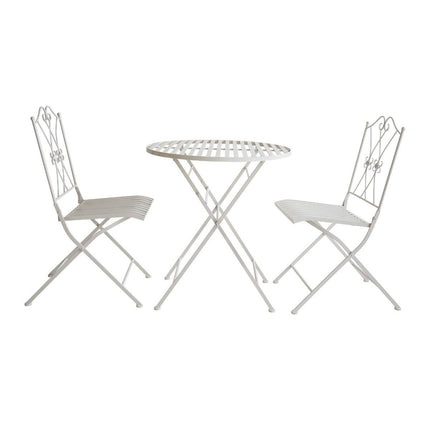 Oliveira Outdoor Dining Set White.