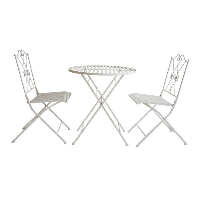 Oliveira Outdoor Dining Set White.