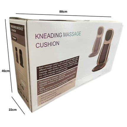 Massager Cushion - Chair Seat Kneading Shiatsu Heat Massage Portable Car.