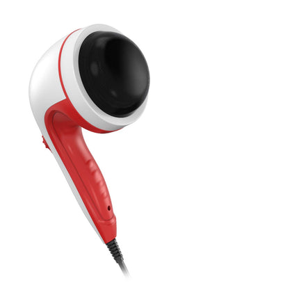 Handheld Vibration Massager Red - 4 Interchangeable Heads Adjustable Speed.