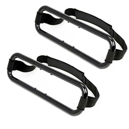 2x Car Tissue Box Holder - Plastic and Elastic Napkin Hanging Organiser Device.