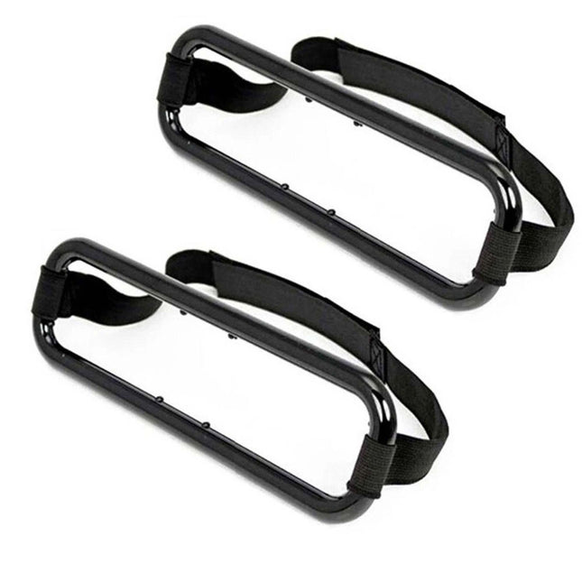 2x Car Tissue Box Holder - Plastic and Elastic Napkin Hanging Organiser Device.