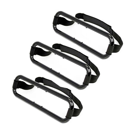 3x Car Tissue Box Holder - Plastic and Elastic Napkin Hanging Organiser Device.