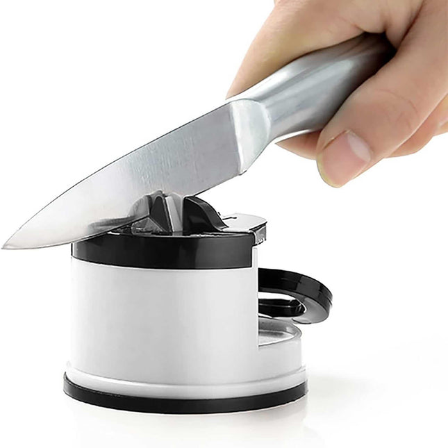 3x Kitchen Knife Sharpener Suction Grip Knives Blades Scissors Sharpening Tools.