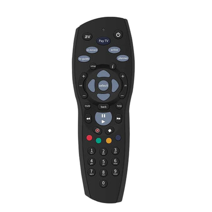 3x Tooleroo PayTV Remote Control Compatible with Foxtel MYSTAR SKY NZ - Black.