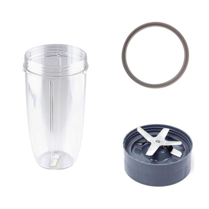 For Nutribullet Extractor Blade + Tall Cup + Grey Seal - 900 and 600 Models.