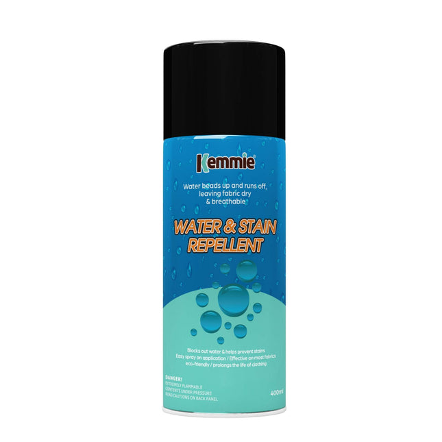 Kemmie 1x212g Water and Stain Repellent Spray for Shoes Suede Leather and Fabric.