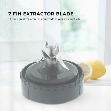 For Nutri Ninja Extractor Blade - 7 Fin Connection Replacement Blender Parts.